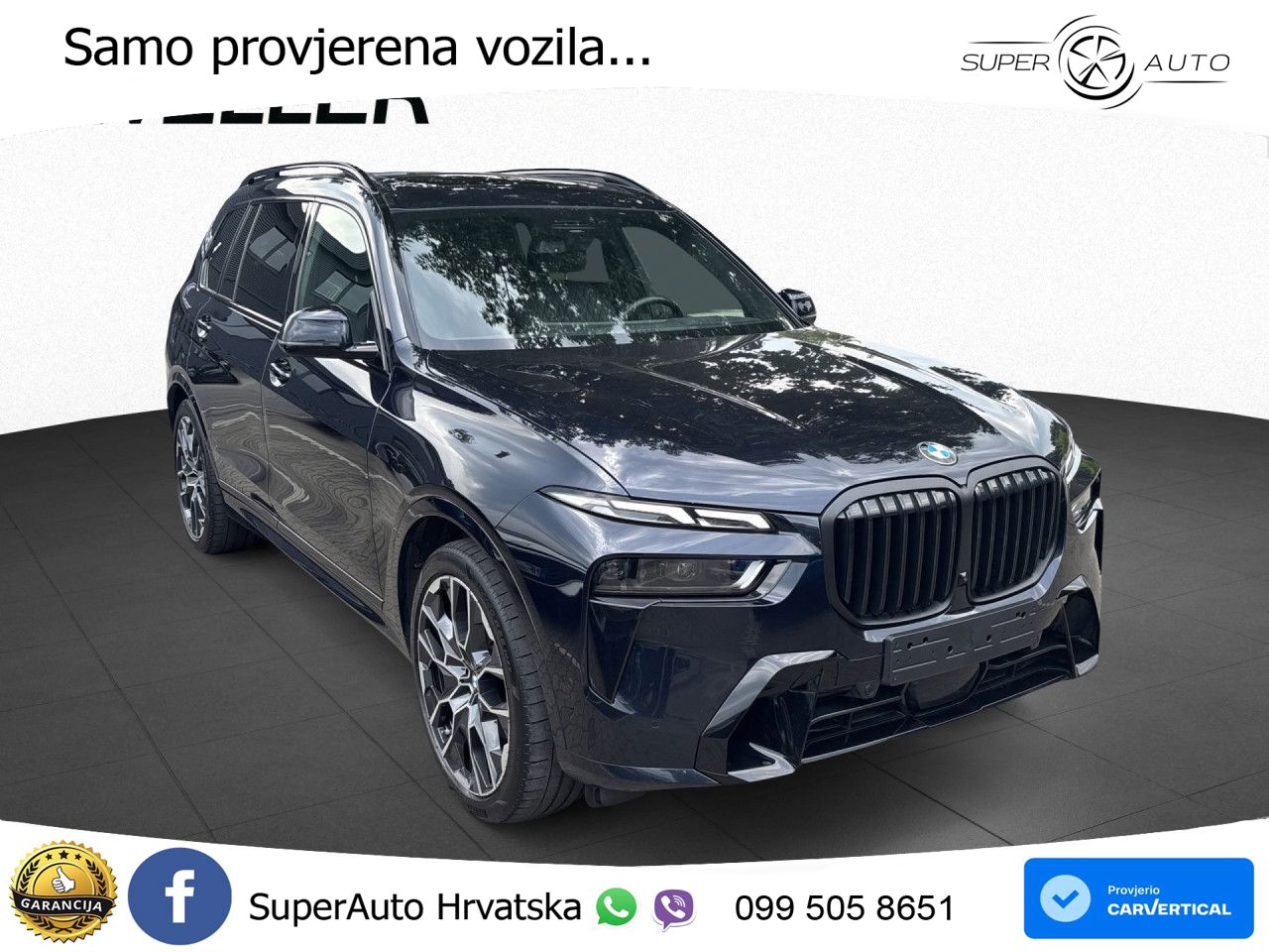 BMW X7 40d (352 KS) xDrive Steptronic M Sport LED+GR SJED+ACC