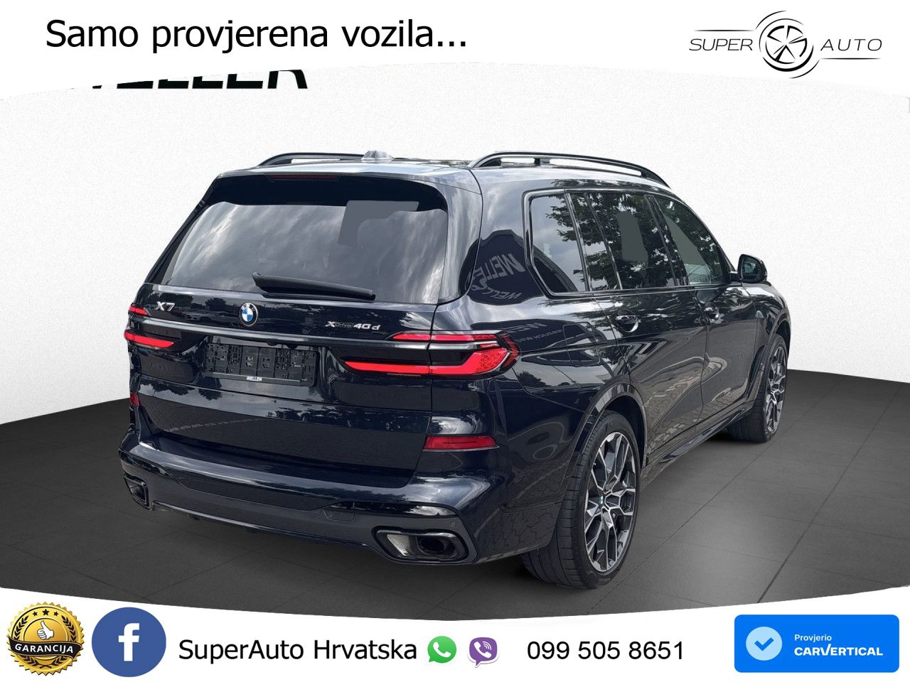 BMW X7 40d (352 KS) xDrive Steptronic M Sport LED+GR SJED+ACC
