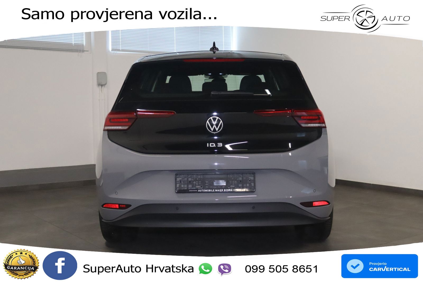 Volkswagen ID.3 Pro 62 kWh (204 KS)
