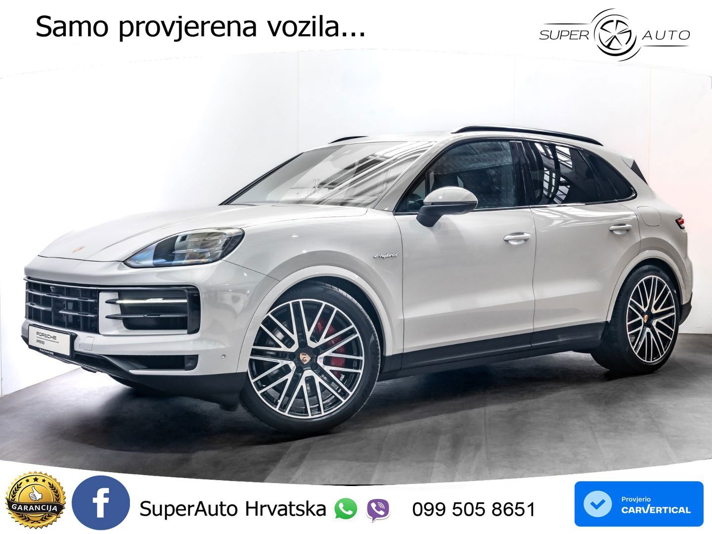 Porsche Cayenne S 3.0 V6 (519 KS) E-Hybrid Tiptronic S