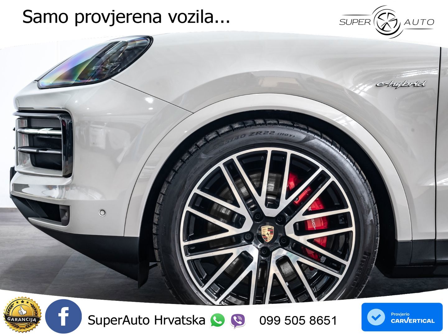 Porsche Cayenne S 3.0 V6 (519 KS) E-Hybrid Tiptronic S