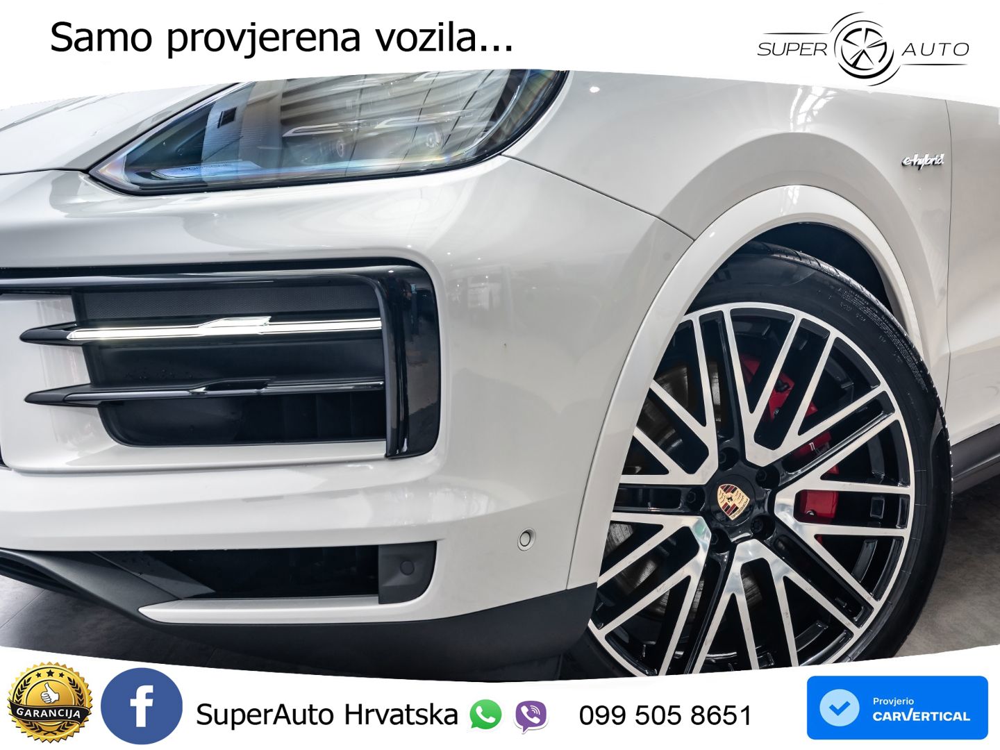 Porsche Cayenne S 3.0 V6 (519 KS) E-Hybrid Tiptronic S