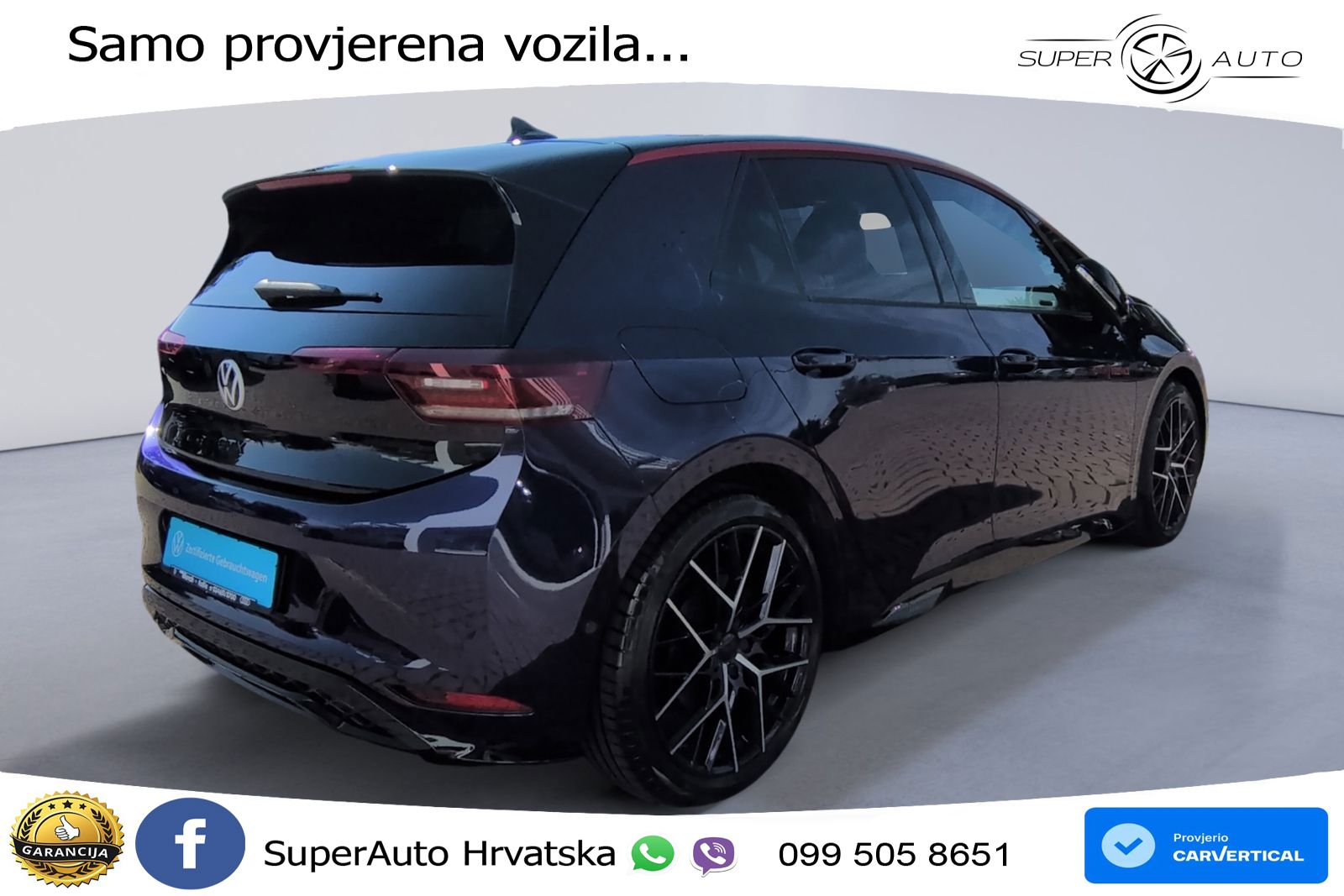 Volkswagen ID.3 GTX Performance 84 kWh (326 KS)