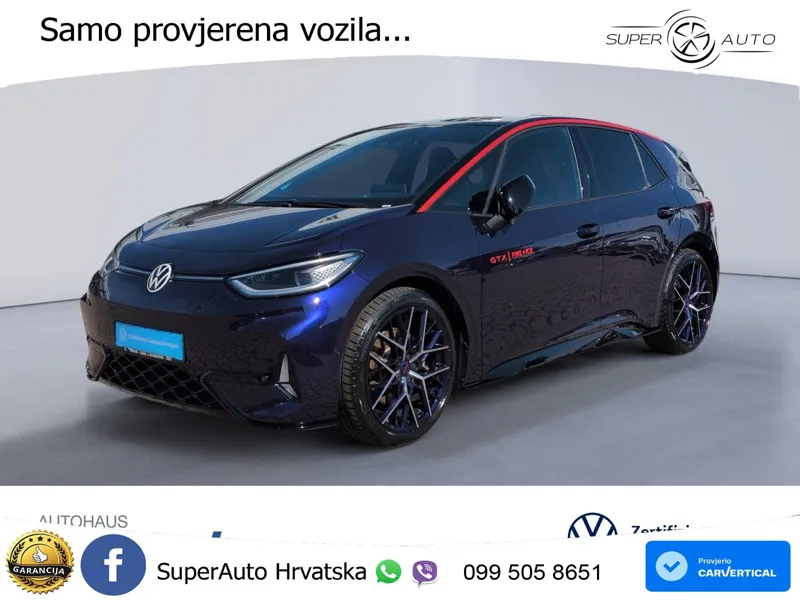 Volkswagen ID.3 GTX Performance 84 kWh (326 KS)