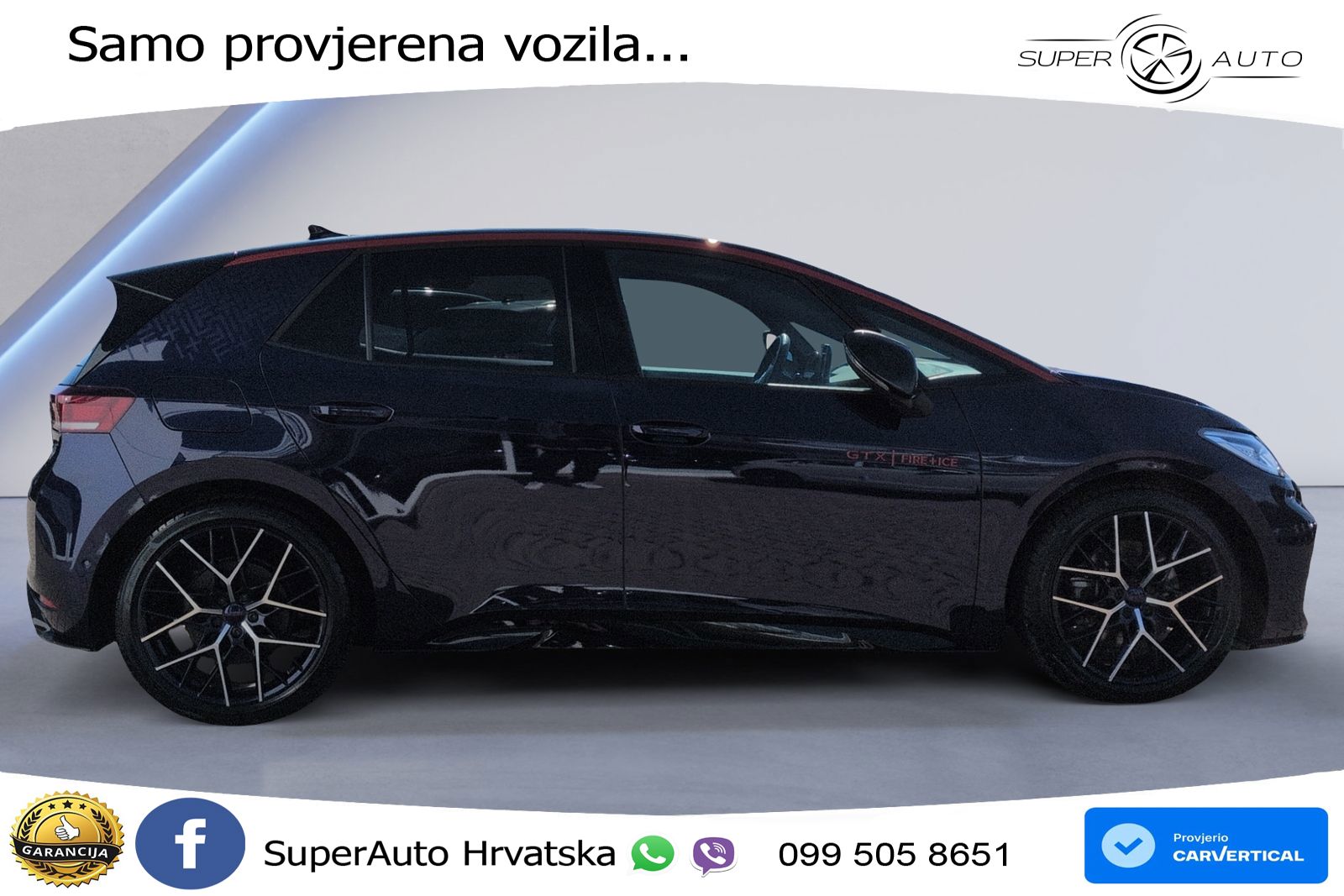 Volkswagen ID.3 GTX Performance 84 kWh (326 KS)