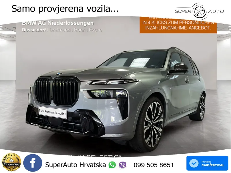 BMW X7 40d (352 KS) xDrive Steptronic M Sport