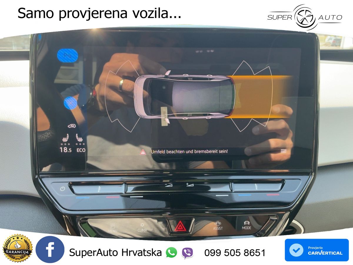 Volkswagen ID.3 Pro Performance 62 kWh (204 KS) LED+GR SJED+ACC