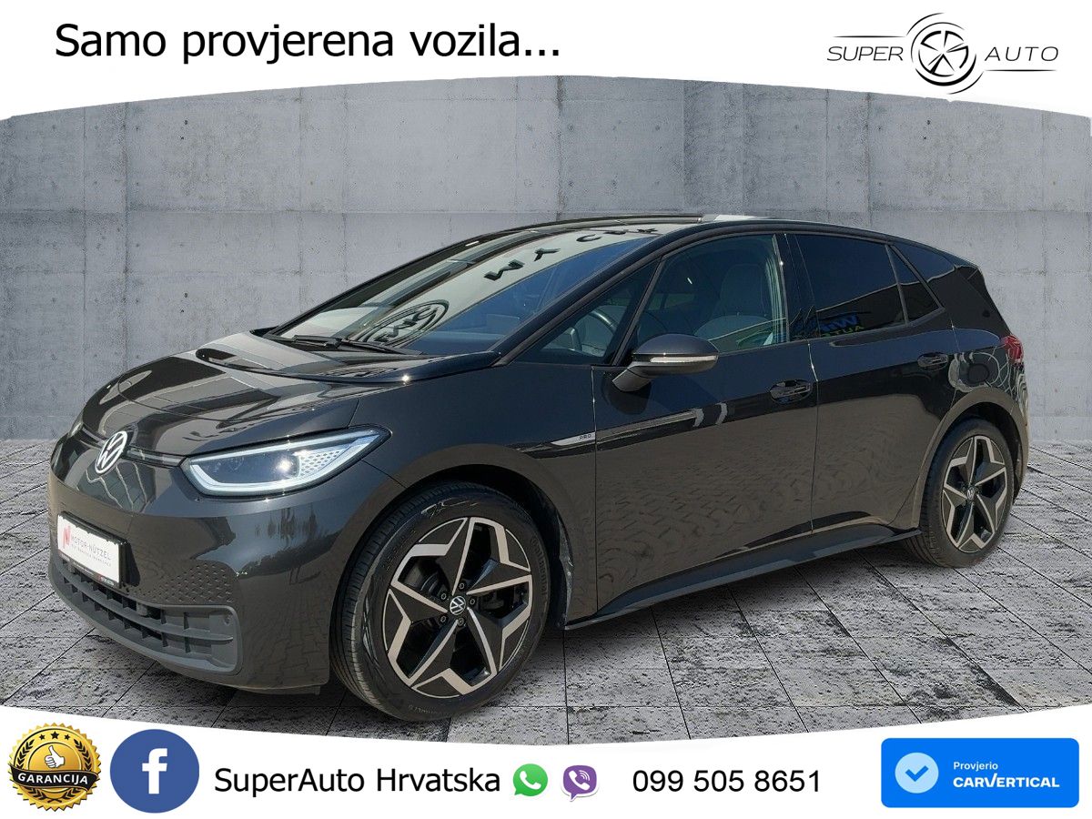Volkswagen ID.3 Pro Performance 62 kWh (204 KS) LED+GR SJED+ACC