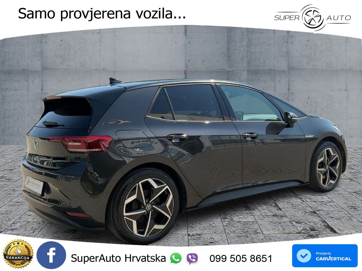 Volkswagen ID.3 Pro Performance 62 kWh (204 KS) LED+GR SJED+ACC