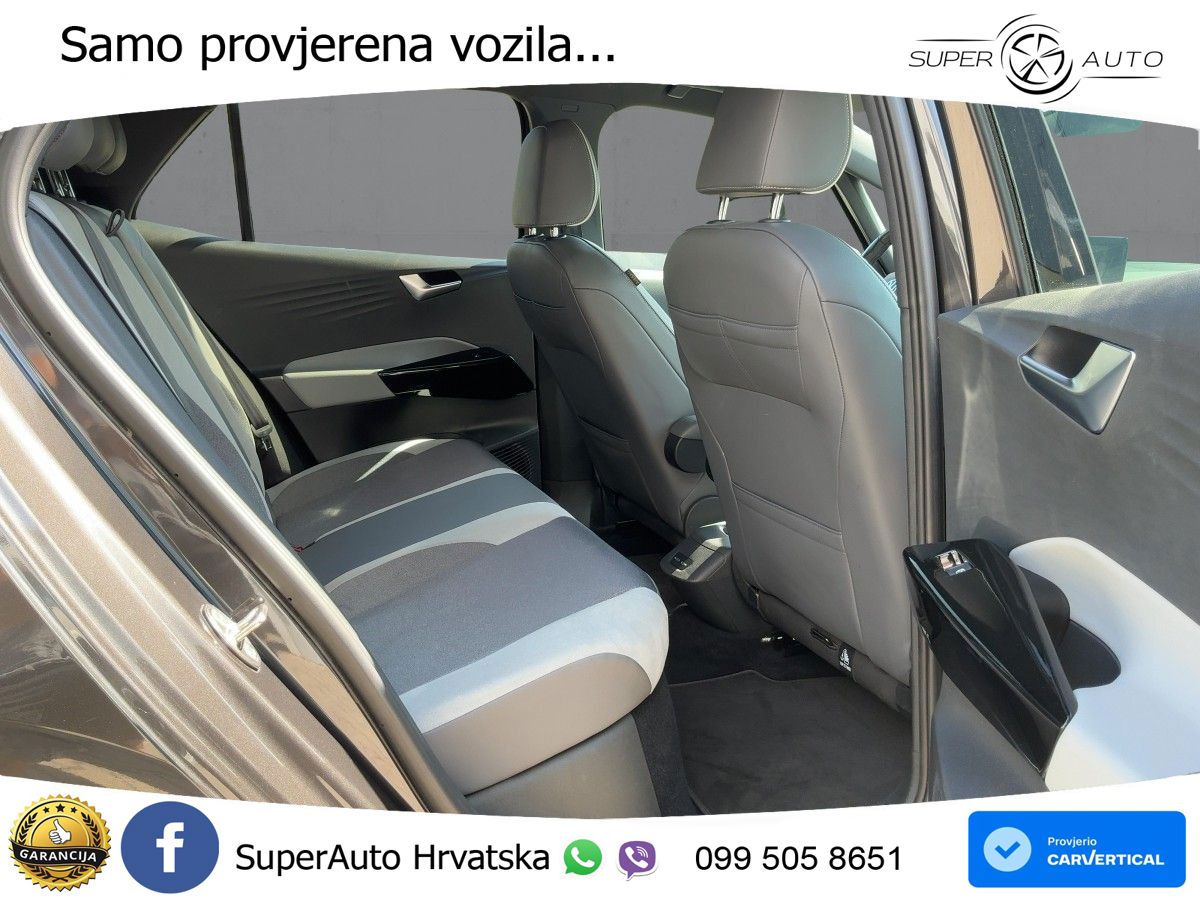 Volkswagen ID.3 Pro Performance 62 kWh (204 KS) LED+GR SJED+ACC
