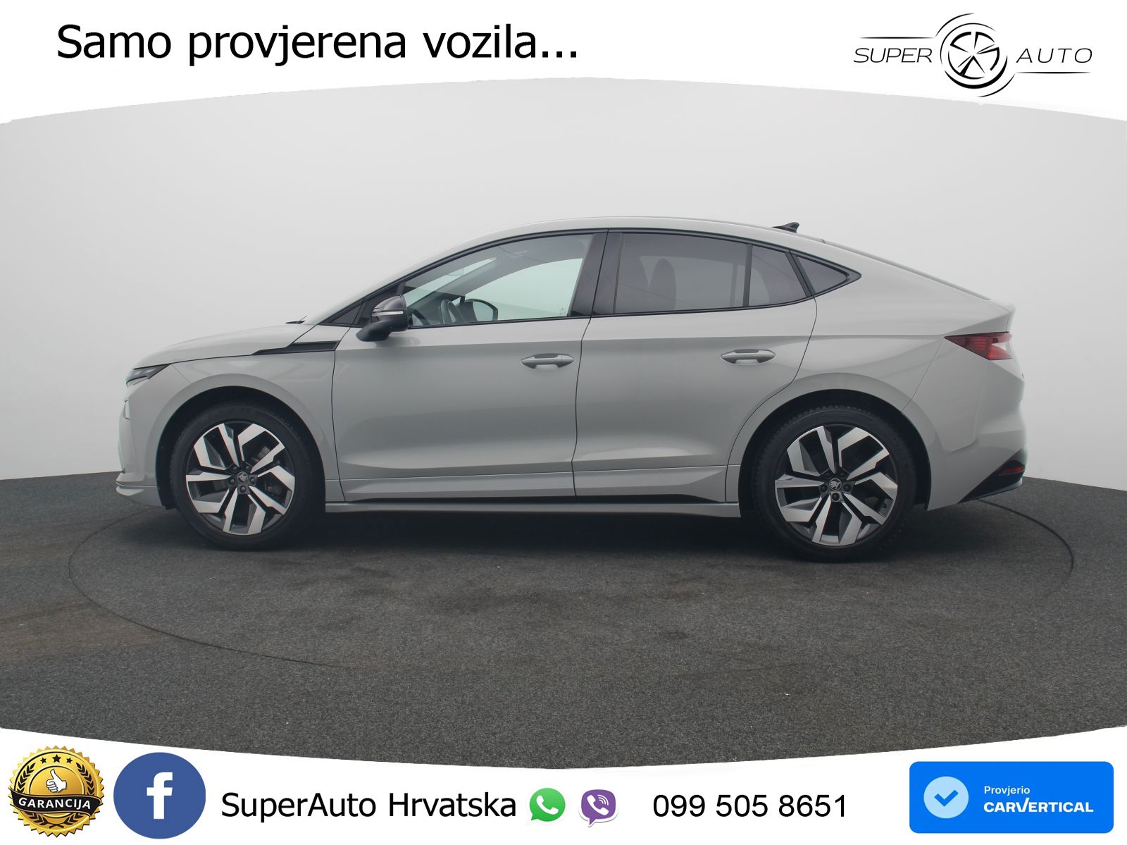 Škoda Enyaq 85 82 kWh (286 KS) SportLine LED+GR SJED+ACC