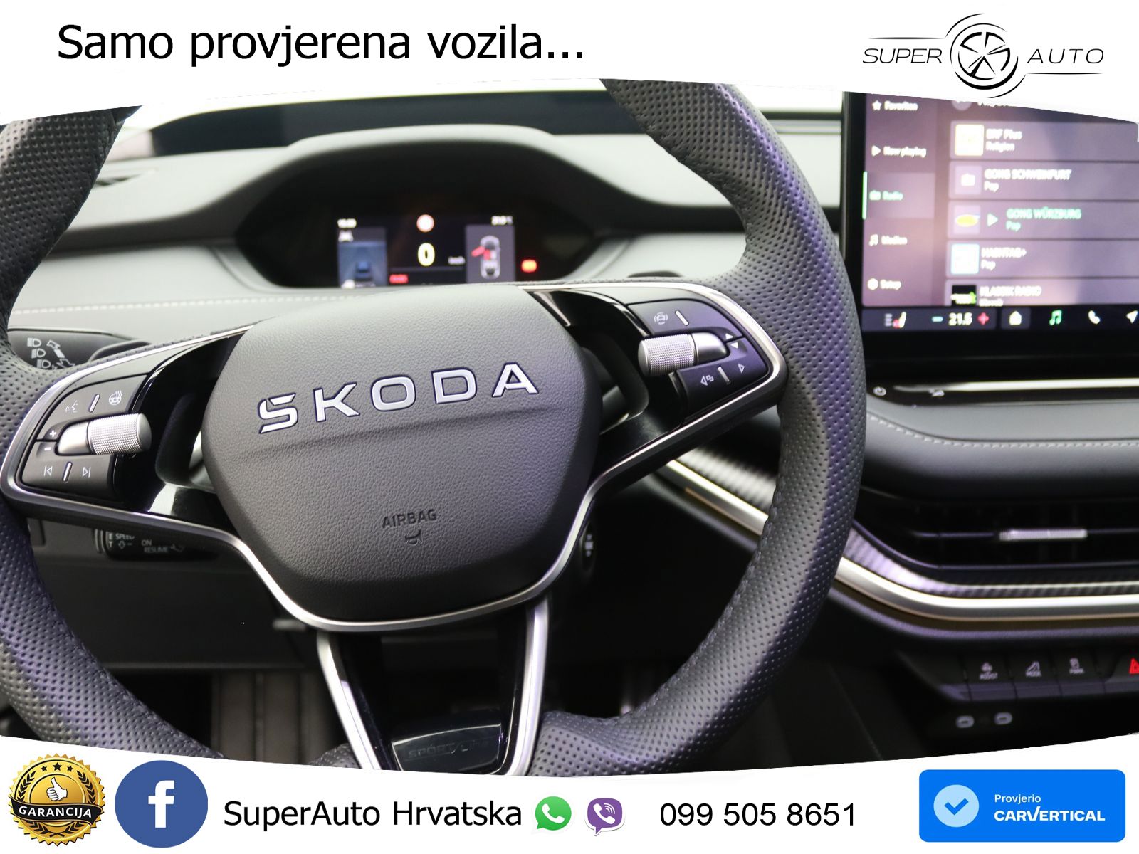 Škoda Enyaq 85 82 kWh (286 KS) SportLine LED+GR SJED+ACC