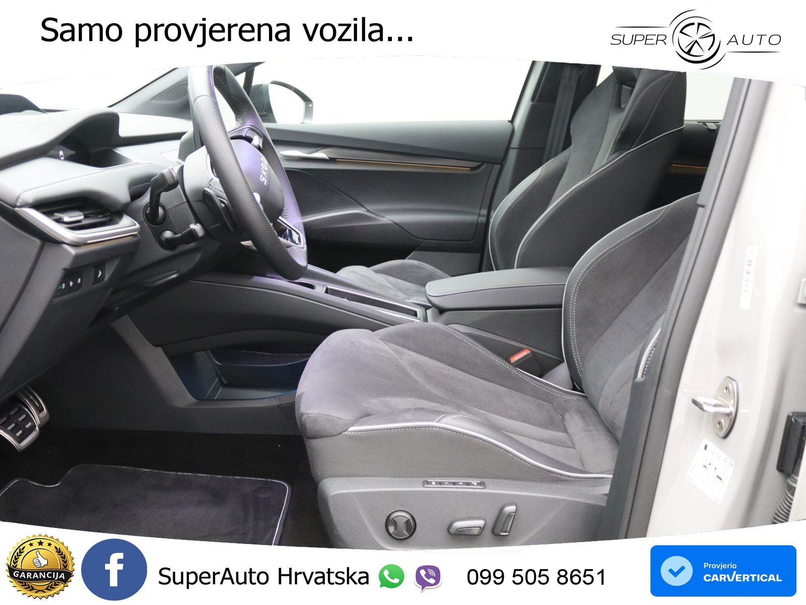 Škoda Enyaq 85 82 kWh (286 KS) SportLine LED+GR SJED+ACC