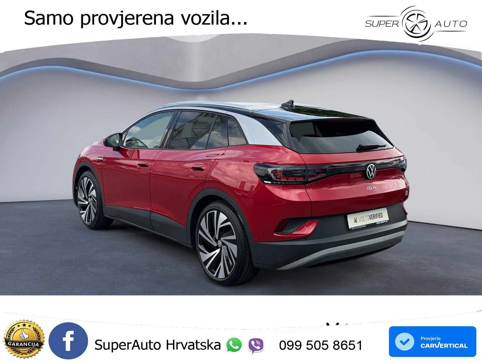 Volkswagen ID.4 Pro Performance 82 kWh (204 KS) LED+GR SJED+ACC