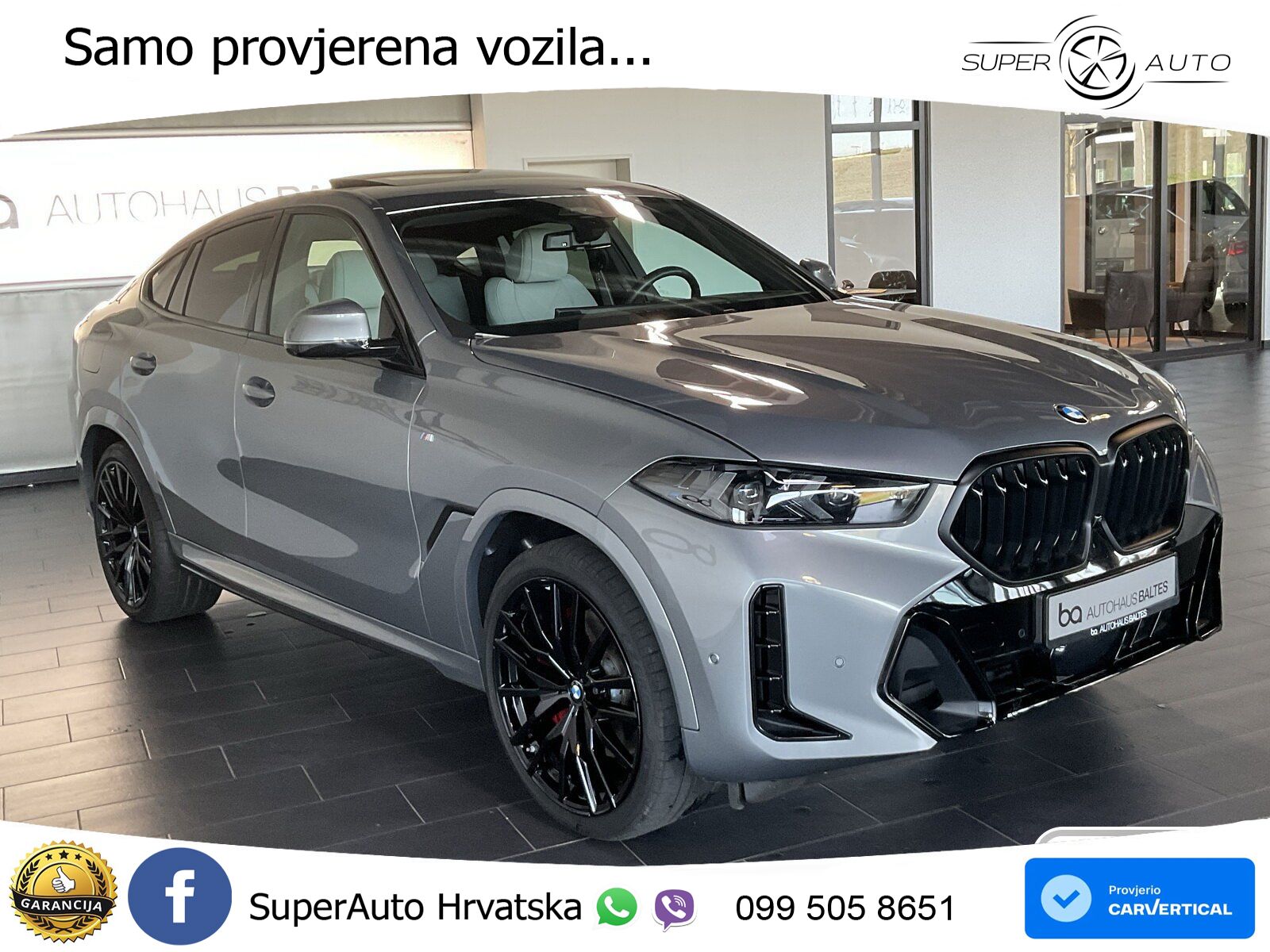 BMW X6 30d (298 KS) xDrive Steptronic M Sport LED+GR SJED+ACC