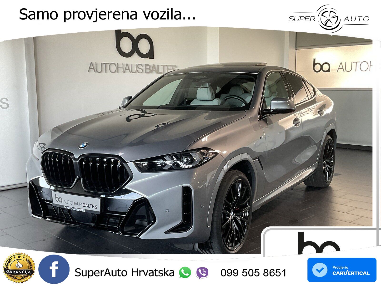 BMW X6 30d (298 KS) xDrive Steptronic M Sport LED+GR SJED+ACC