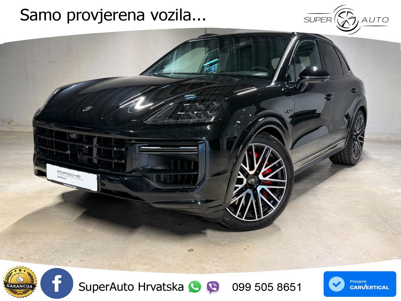 Porsche Cayenne Turbo 4.0 V8 (739 KS) E-Hybrid Tiptronic S 740 KS LED+GR SJED+ACC