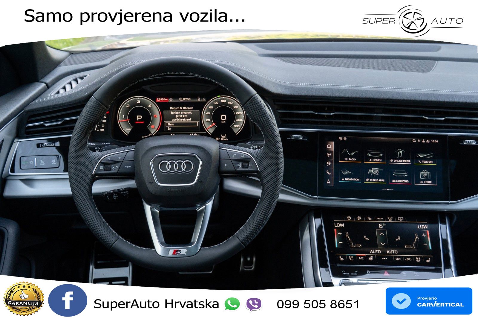 Audi Q8 50 TDI V6 (286 KS) quattro Tiptronic