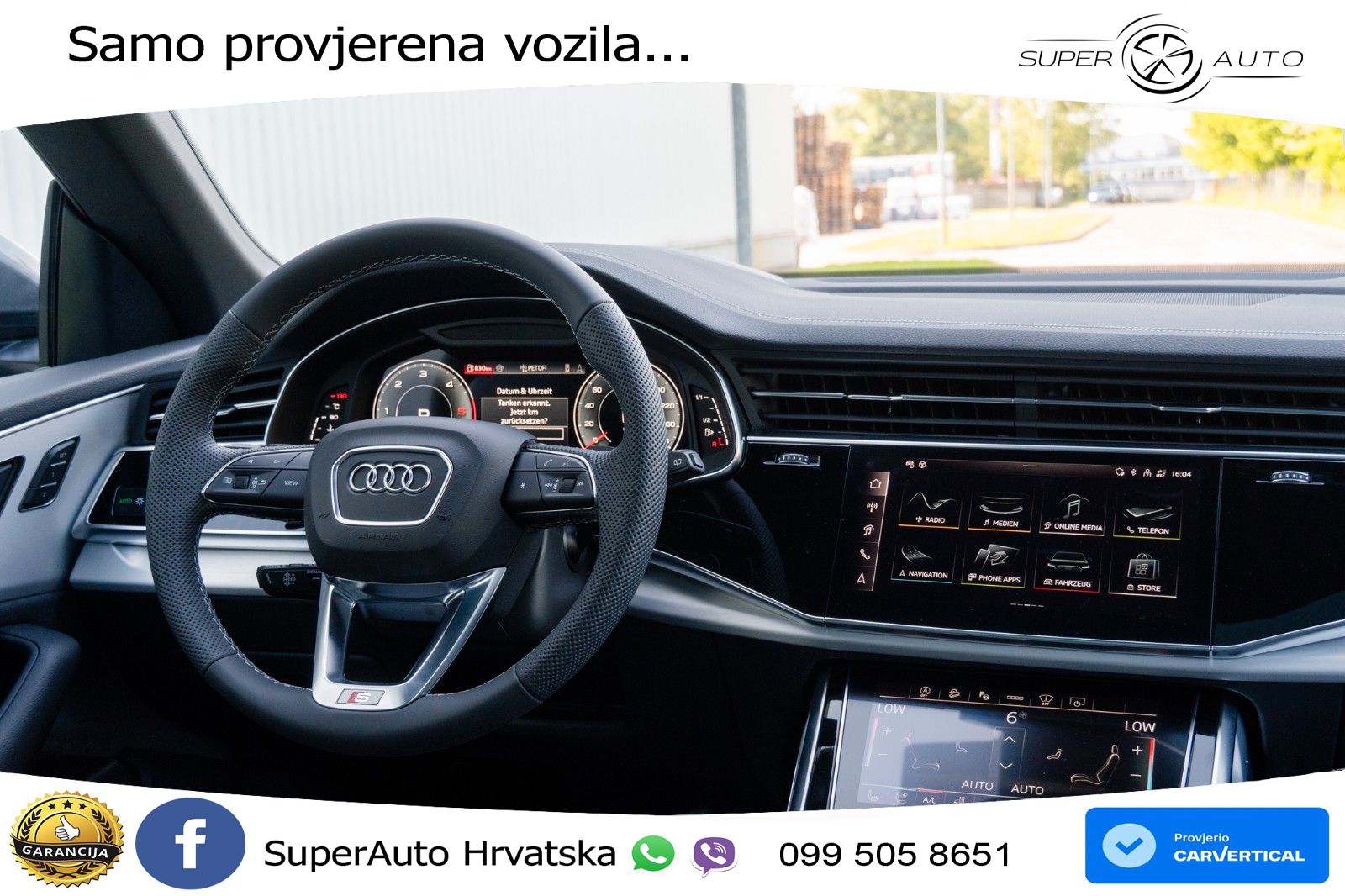 Audi Q8 50 TDI V6 (286 KS) quattro Tiptronic