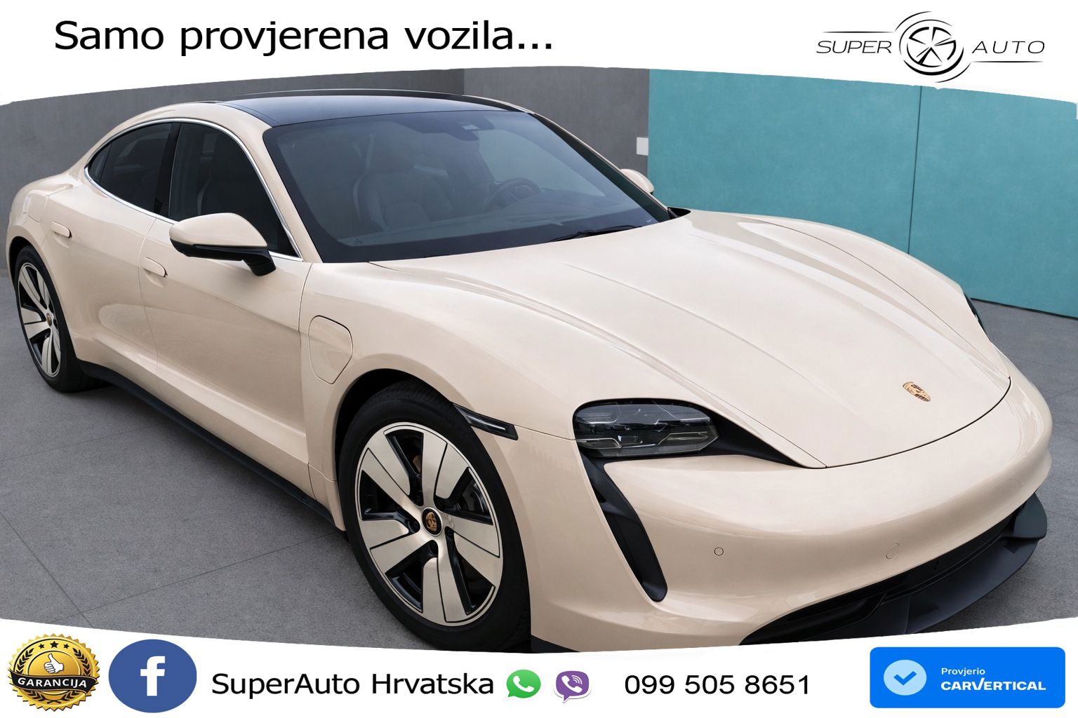 Porsce Tycan 4S Performance Plus 93.4 kWh (571 KS)