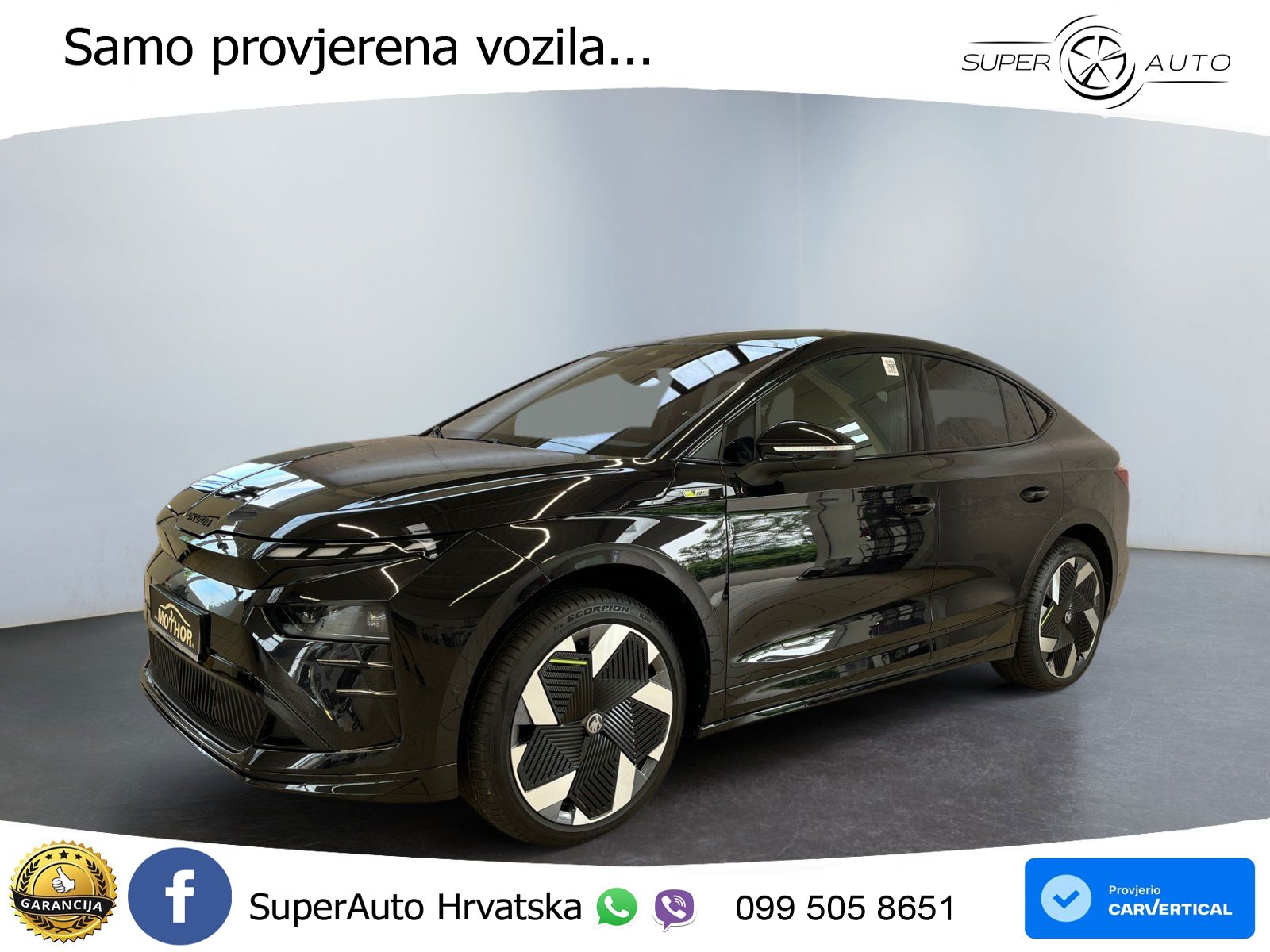 Škoda Enyaq Coupe RS 84 kWh (340 KS) AWD Lounge LED+GR SJED+ACC