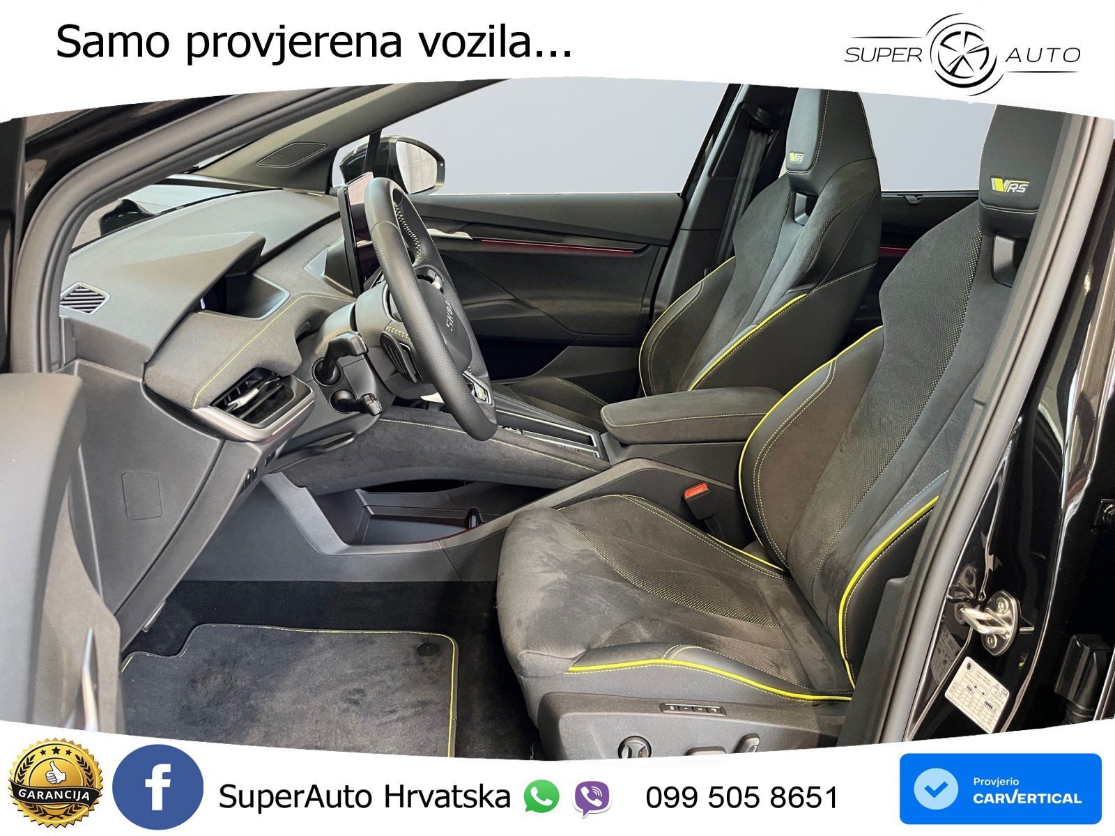 Škoda Enyaq Coupe RS 84 kWh (340 KS) AWD Lounge LED+GR SJED+ACC