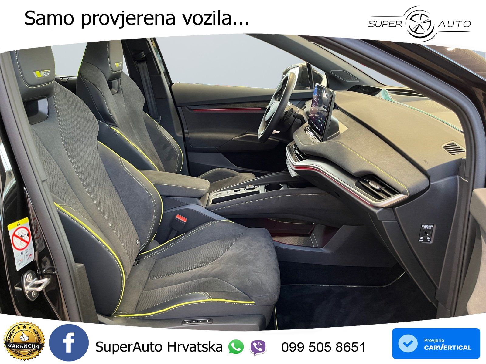 Škoda Enyaq Coupe RS 84 kWh (340 KS) AWD Lounge LED+GR SJED+ACC