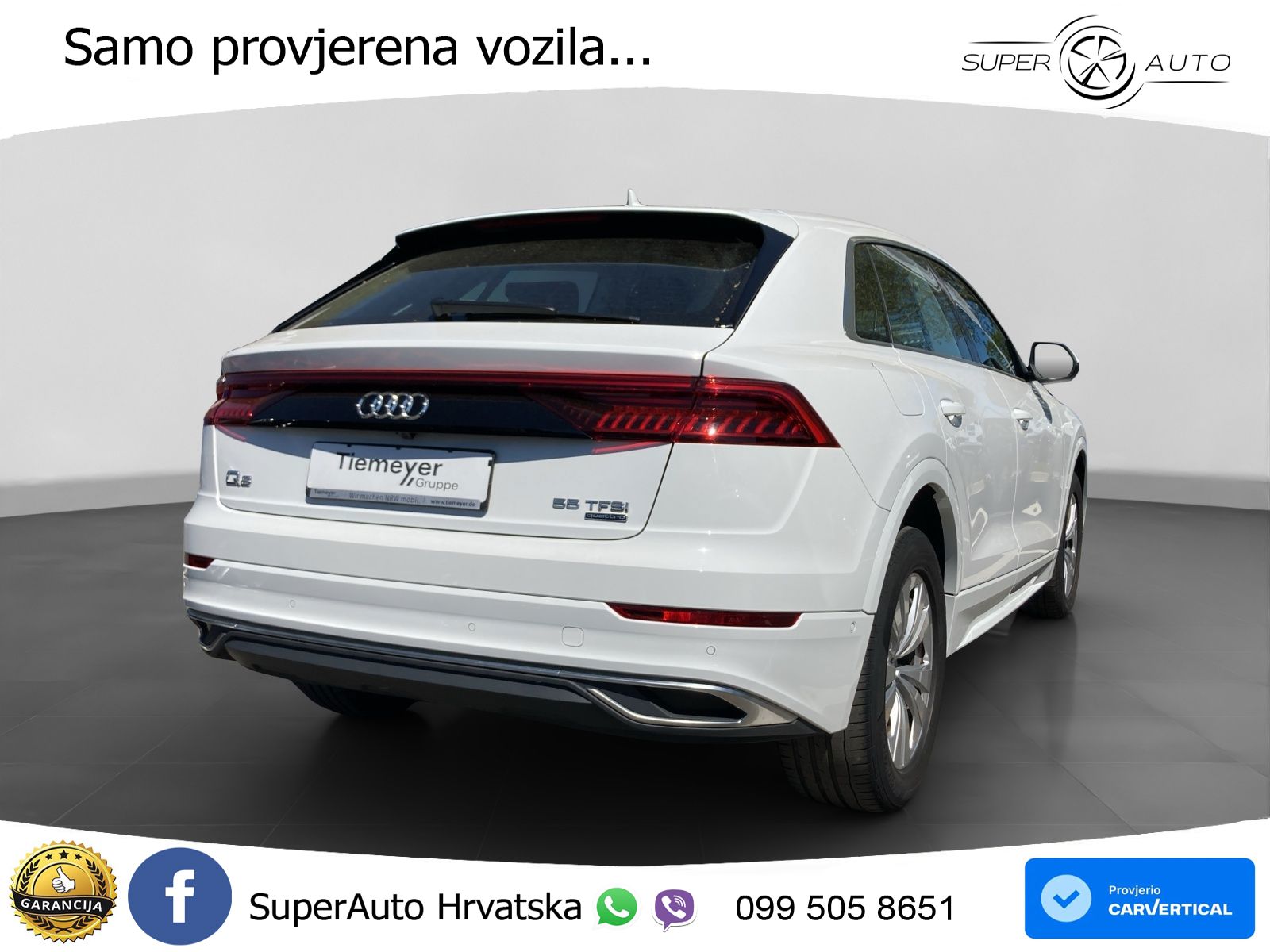 Audi Q8 55 TFSI V6 (340 KS) quattro Tiptronic LED+GR SJED+ACC
