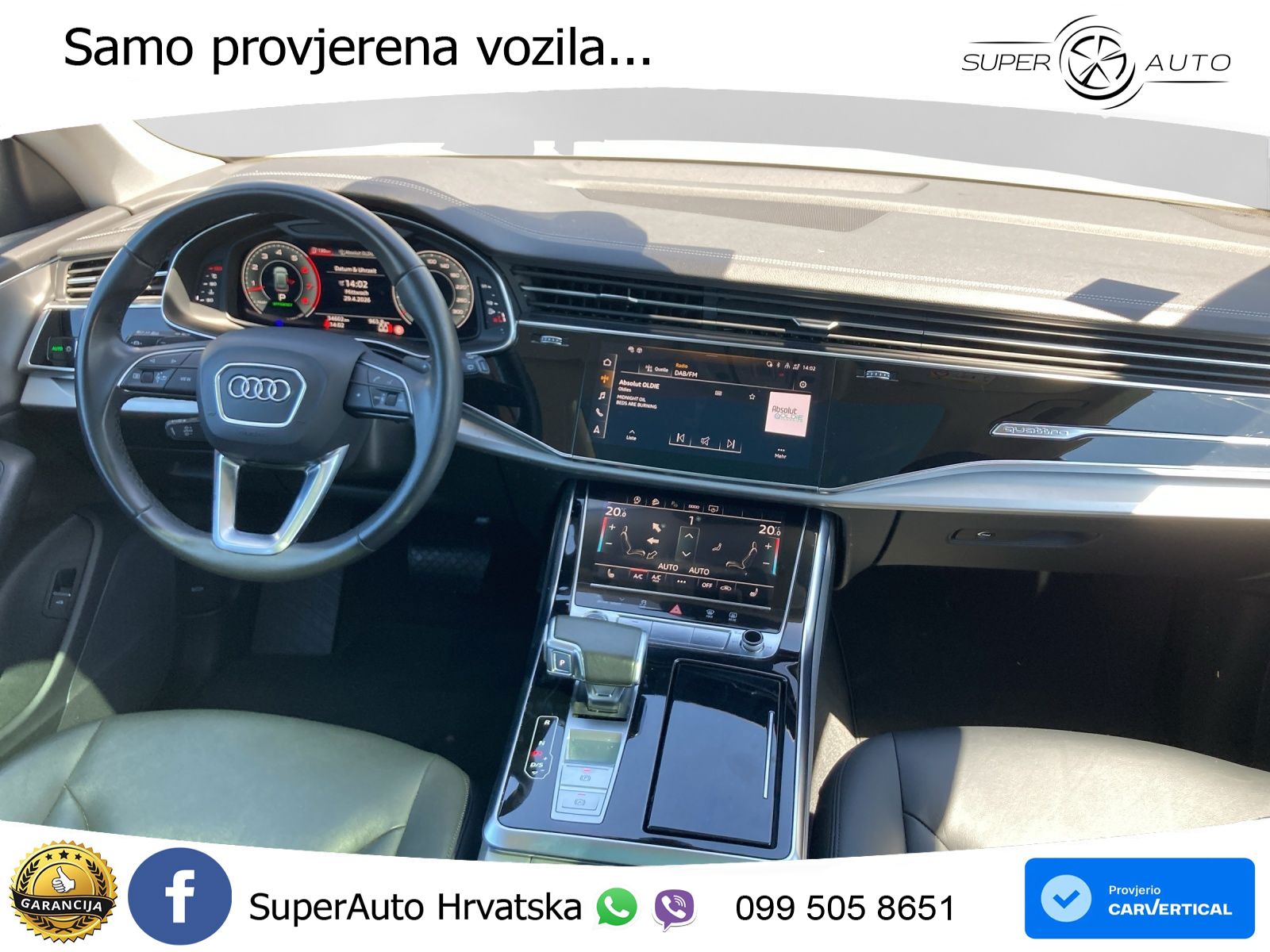 Audi Q8 55 TFSI V6 (340 KS) quattro Tiptronic LED+GR SJED+ACC