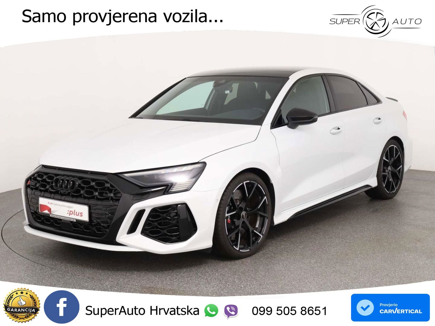 Audi RS3 Sportback 2.5 TFSI (400 KS) quattro S tronic