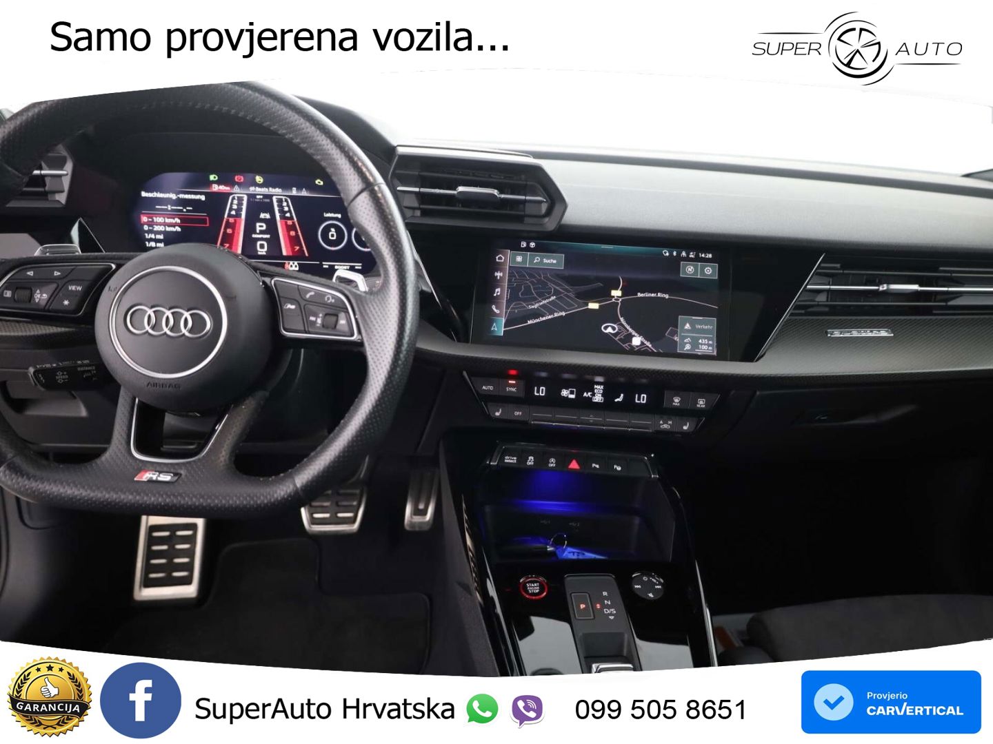 Audi RS3 Sportback 2.5 TFSI (400 KS) quattro S tronic