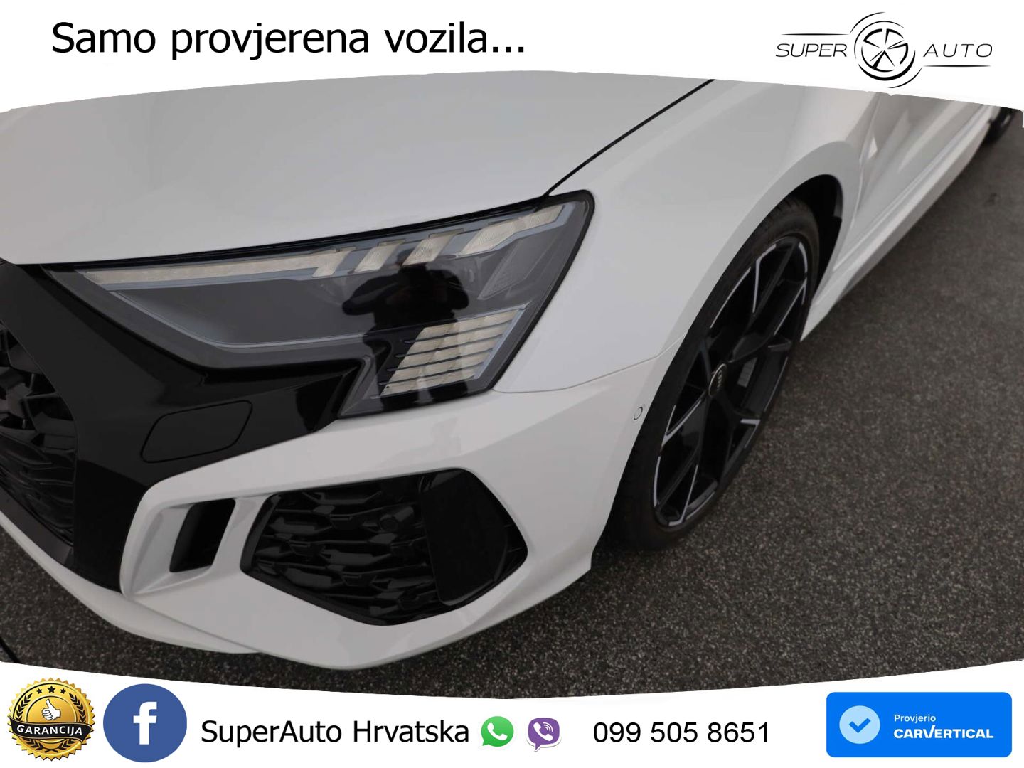 Audi RS3 Sportback 2.5 TFSI (400 KS) quattro S tronic