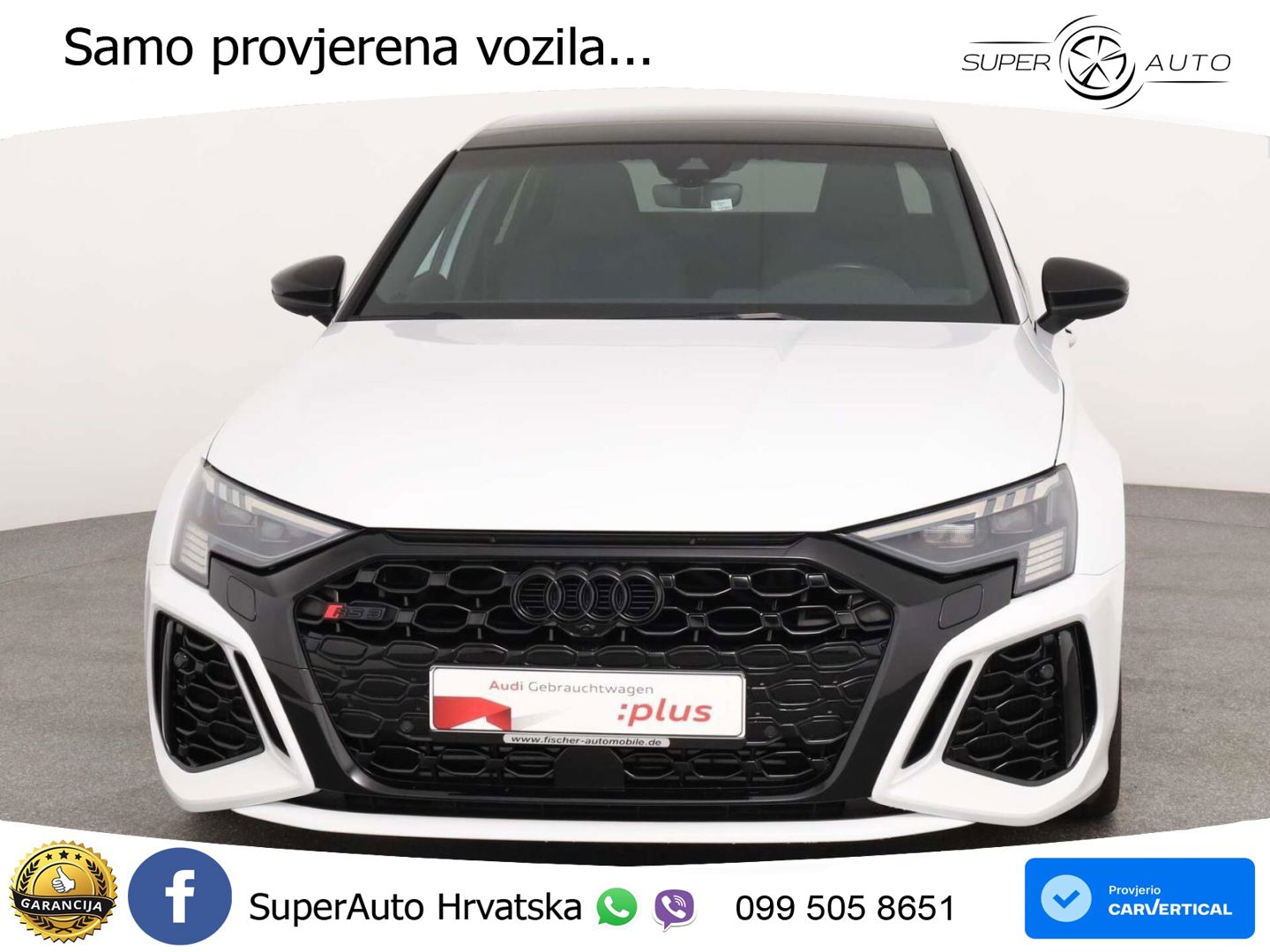 Audi RS3 Sportback 2.5 TFSI (400 KS) quattro S tronic
