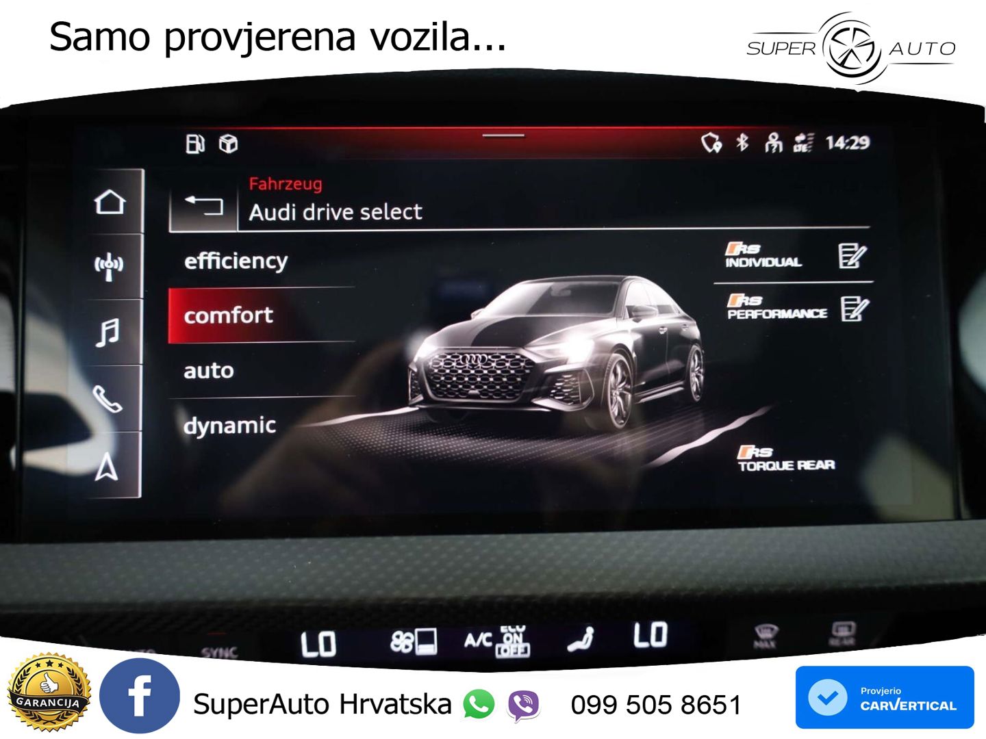 Audi RS3 Sportback 2.5 TFSI (400 KS) quattro S tronic
