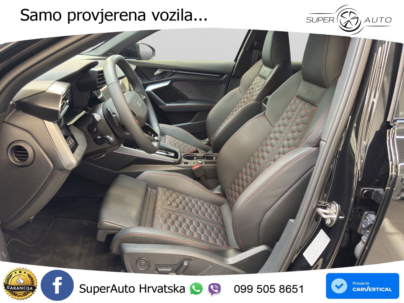 Audi RS3 Sedan 2.5 TFSI (400 KS) quattro S tronic LED+GR SJED+ACC