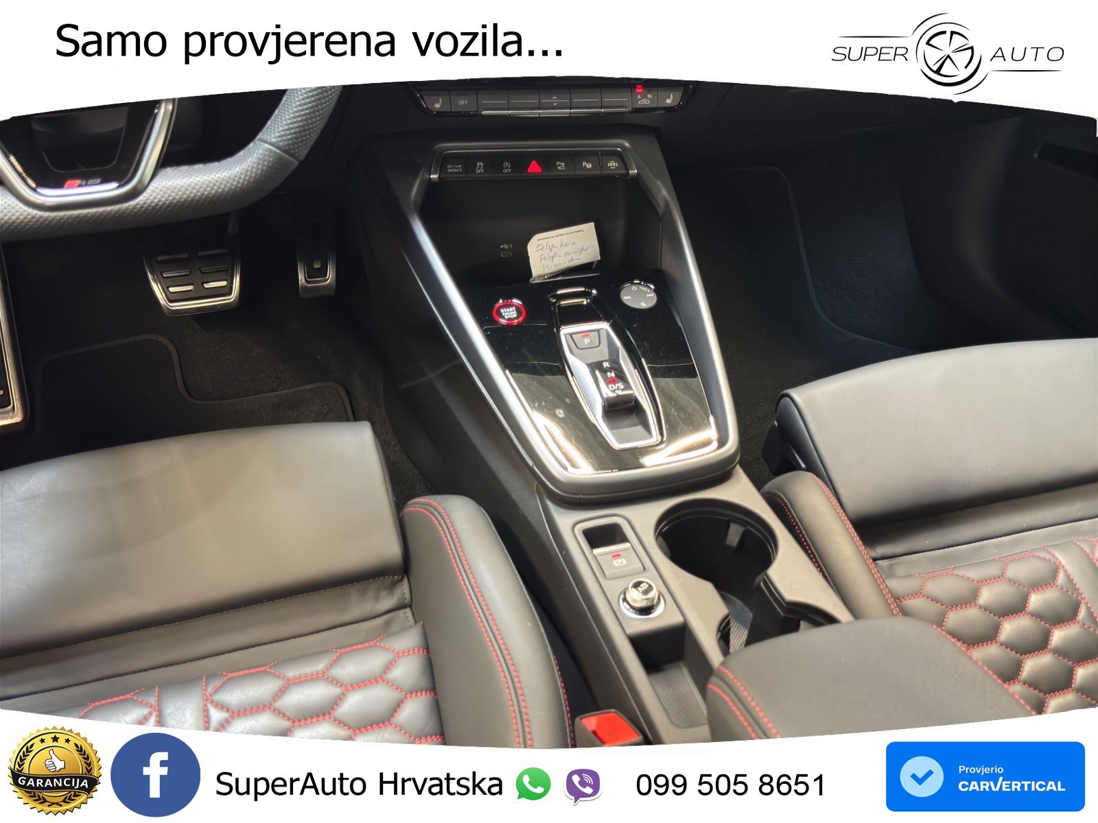 Audi RS3 Sedan 2.5 TFSI (400 KS) quattro S tronic LED+GR SJED+ACC