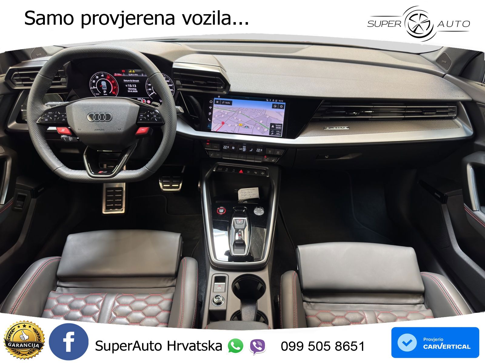 Audi RS3 Sedan 2.5 TFSI (400 KS) quattro S tronic LED+GR SJED+ACC