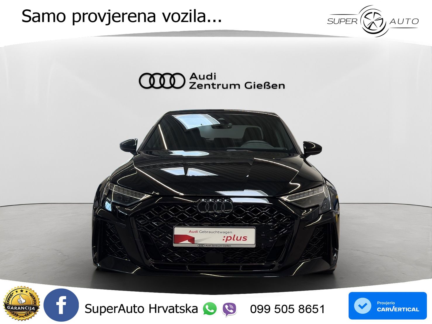 Audi RS3 Sedan 2.5 TFSI (400 KS) quattro S tronic LED+GR SJED+ACC