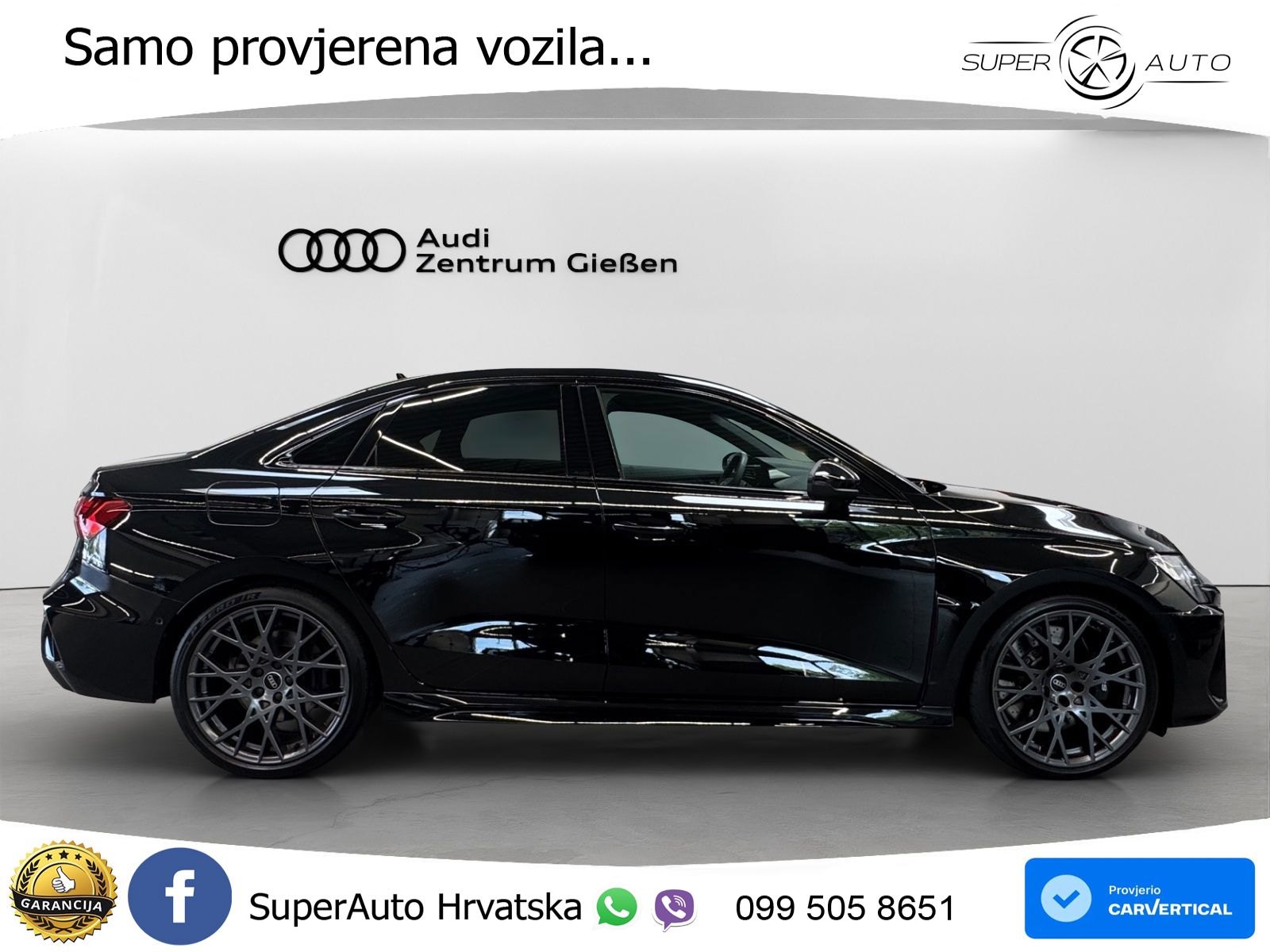 Audi RS3 Sedan 2.5 TFSI (400 KS) quattro S tronic LED+GR SJED+ACC