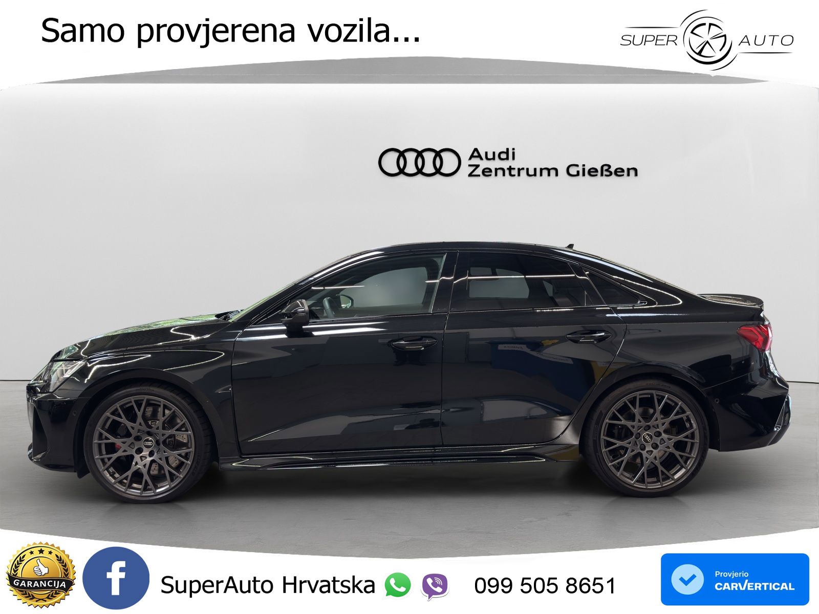 Audi RS3 Sedan 2.5 TFSI (400 KS) quattro S tronic LED+GR SJED+ACC
