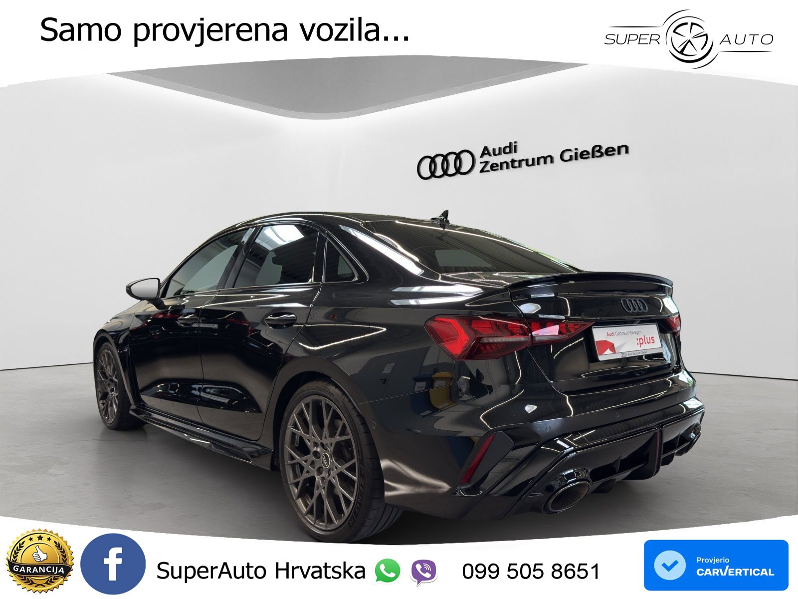 Audi RS3 Sedan 2.5 TFSI (400 KS) quattro S tronic LED+GR SJED+ACC
