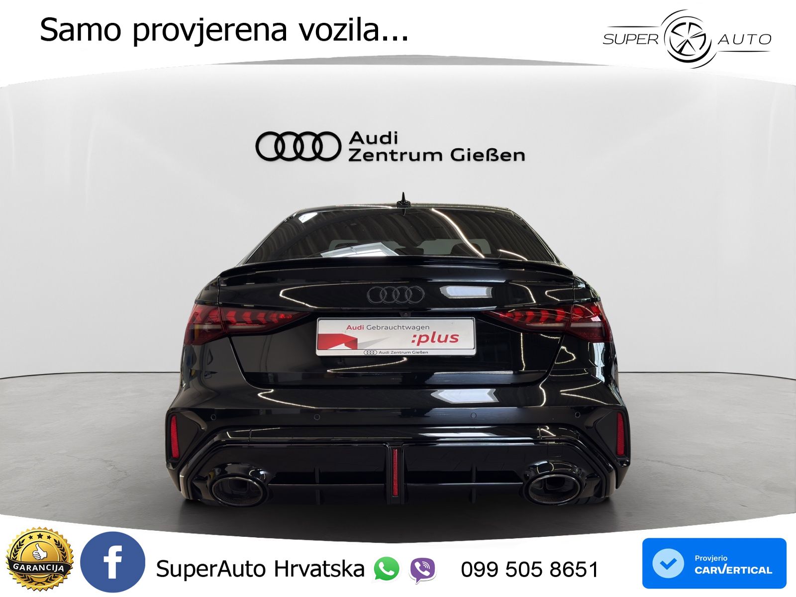 Audi RS3 Sedan 2.5 TFSI (400 KS) quattro S tronic LED+GR SJED+ACC