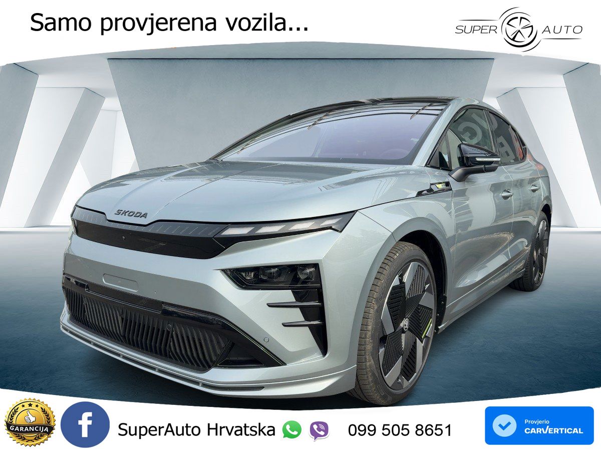 Škoda Enyaq Coupe iV RS 82 kWh (340 KS) AWD Suite LED+GR SJED+ACC