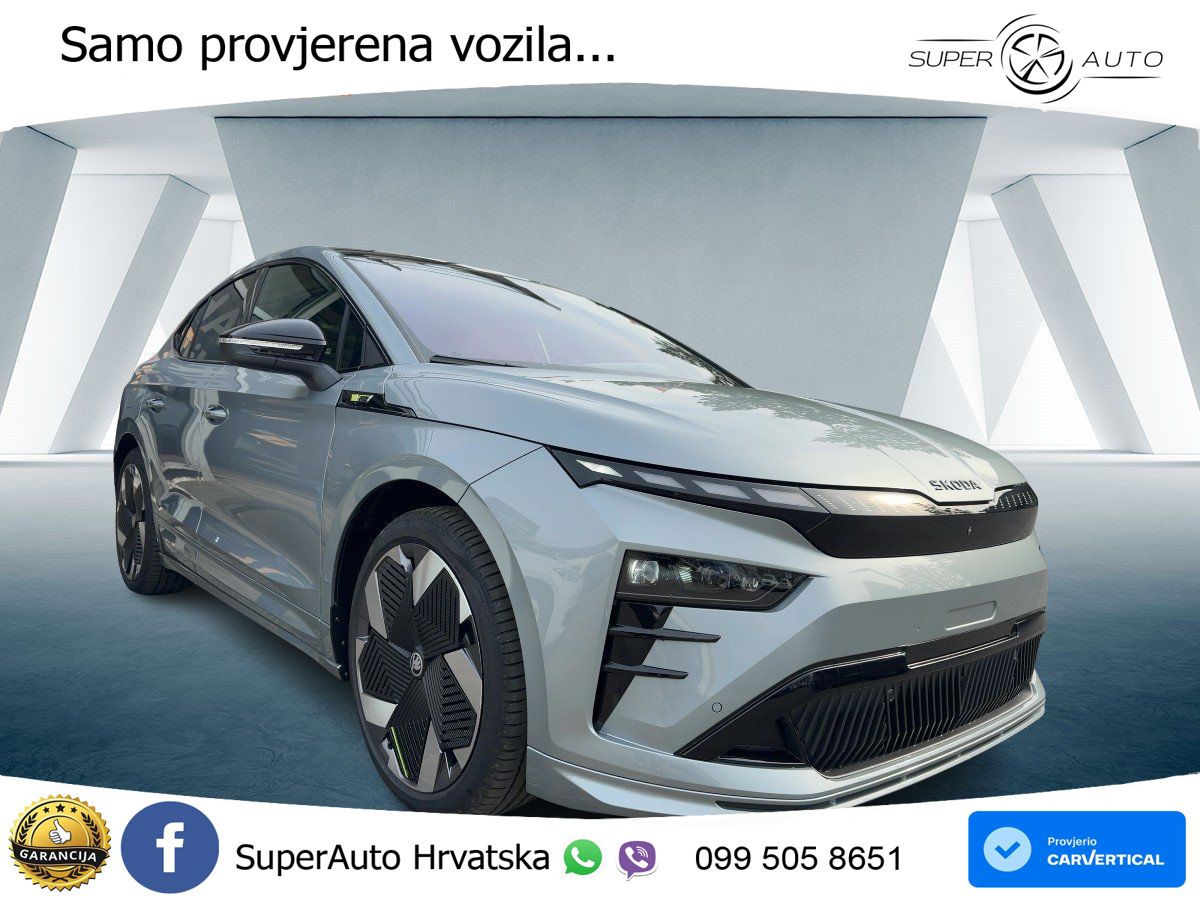 Škoda Enyaq Coupe iV RS 82 kWh (340 KS) AWD Suite LED+GR SJED+ACC