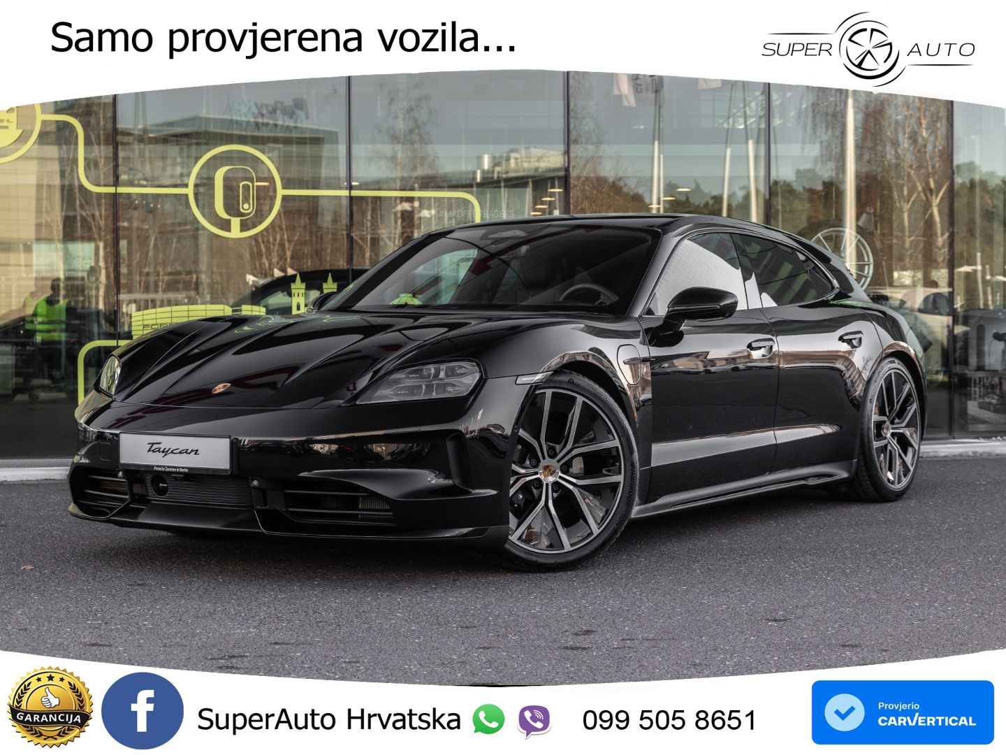 Porsche Taycan Sport Turismo 105 kWh (435 KS)