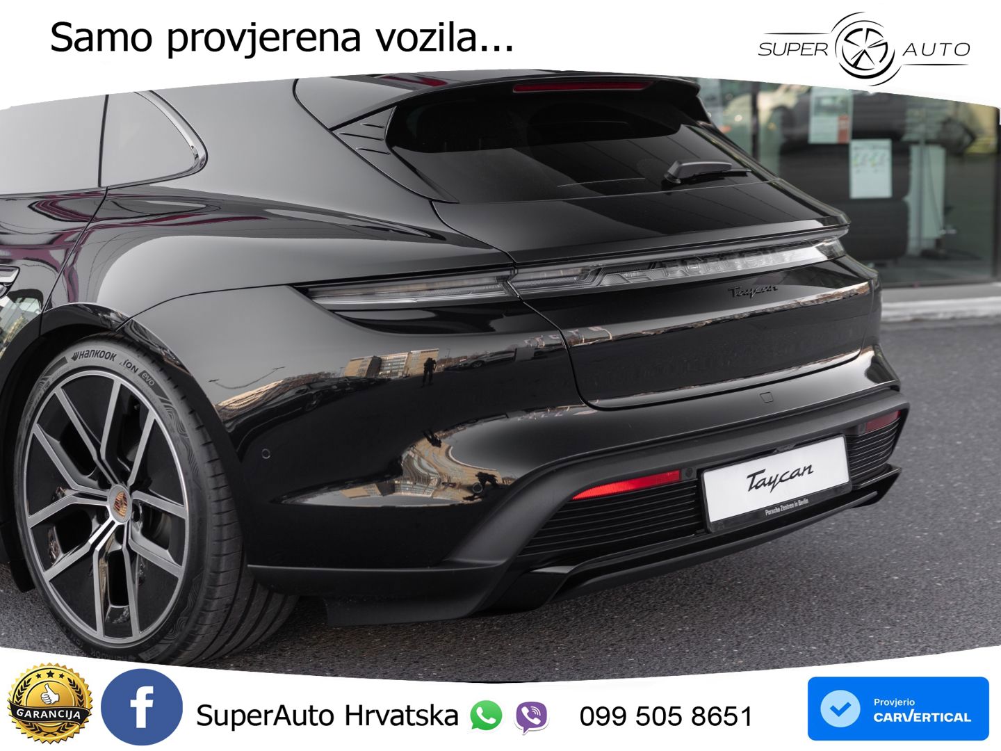Porsche Taycan Sport Turismo 105 kWh (435 KS)