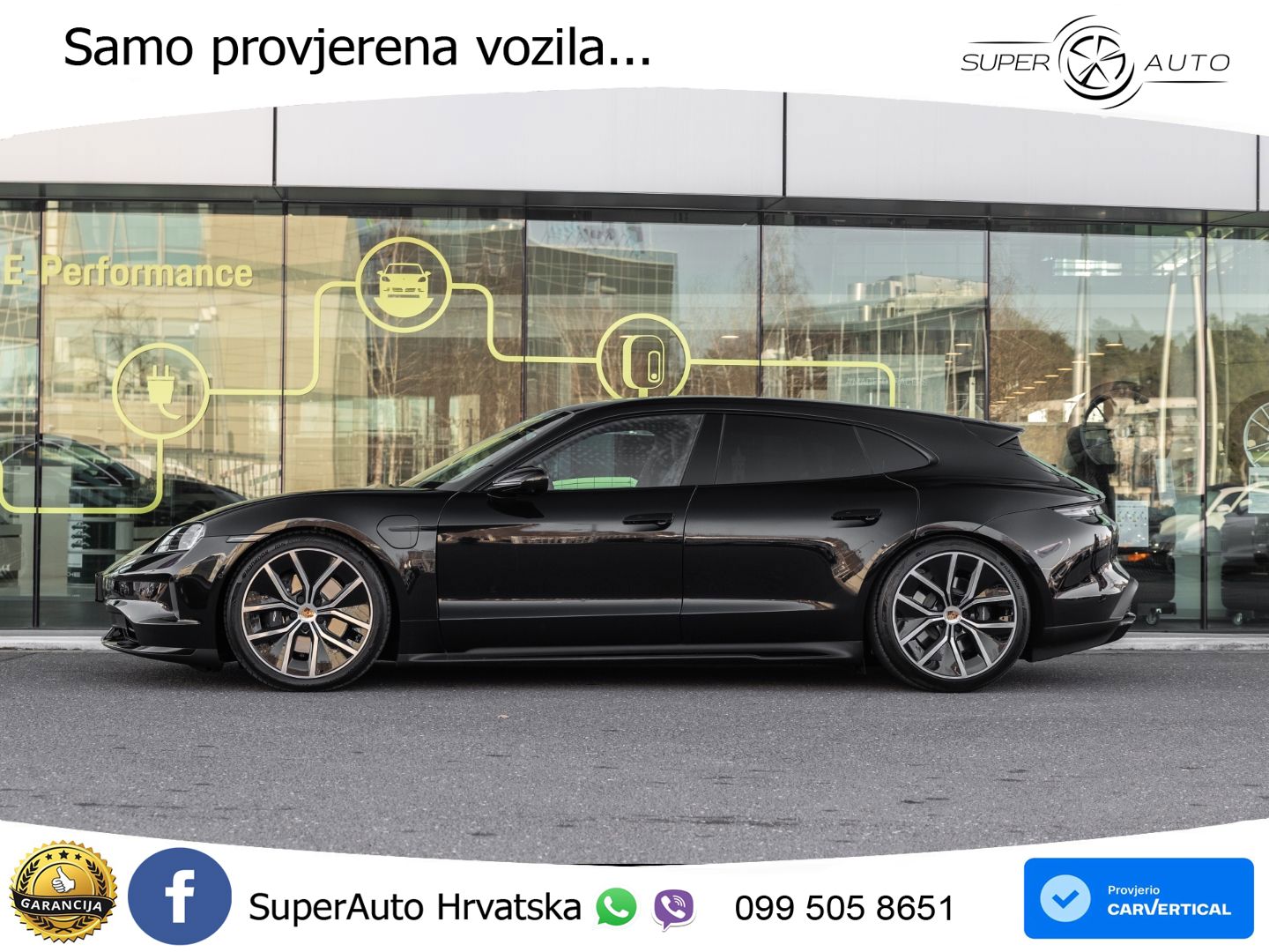 Porsche Taycan Sport Turismo 105 kWh (435 KS)