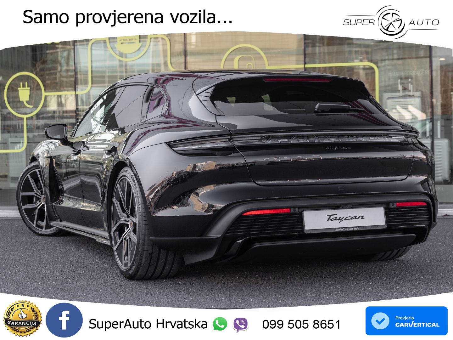 Porsche Taycan Sport Turismo 105 kWh (435 KS)