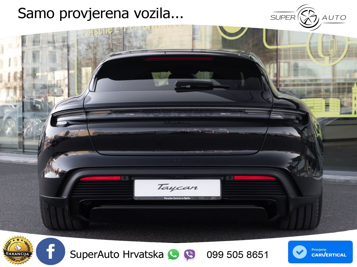 Porsche Taycan Sport Turismo 105 kWh (435 KS)