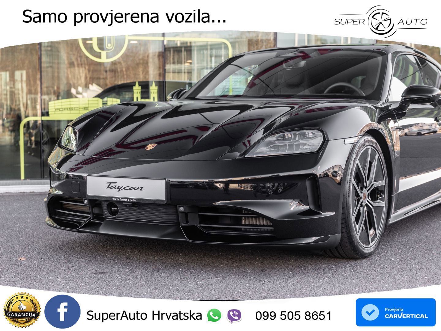 Porsche Taycan Sport Turismo 105 kWh (435 KS)